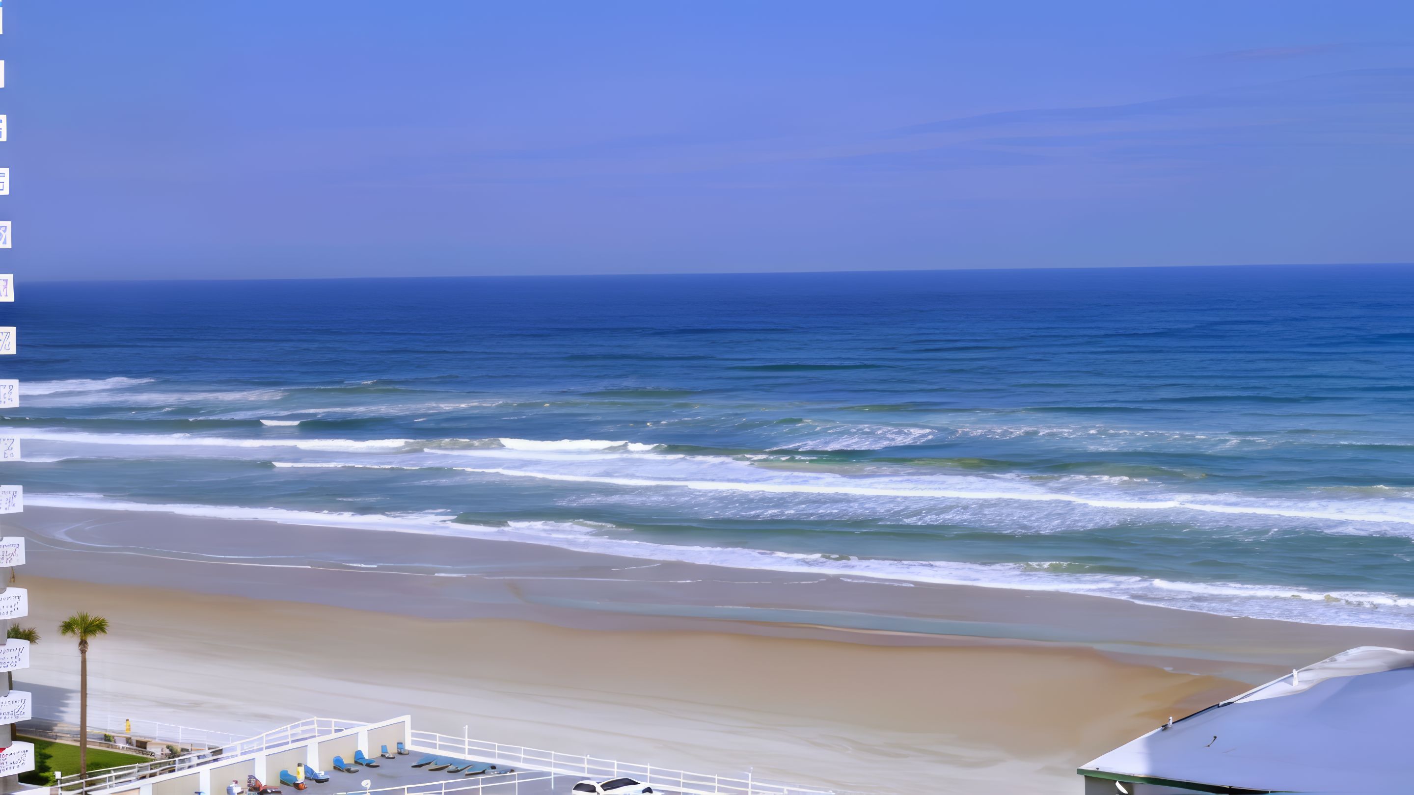 VIEW: Northeast View of Ocean from Juliette Balcony