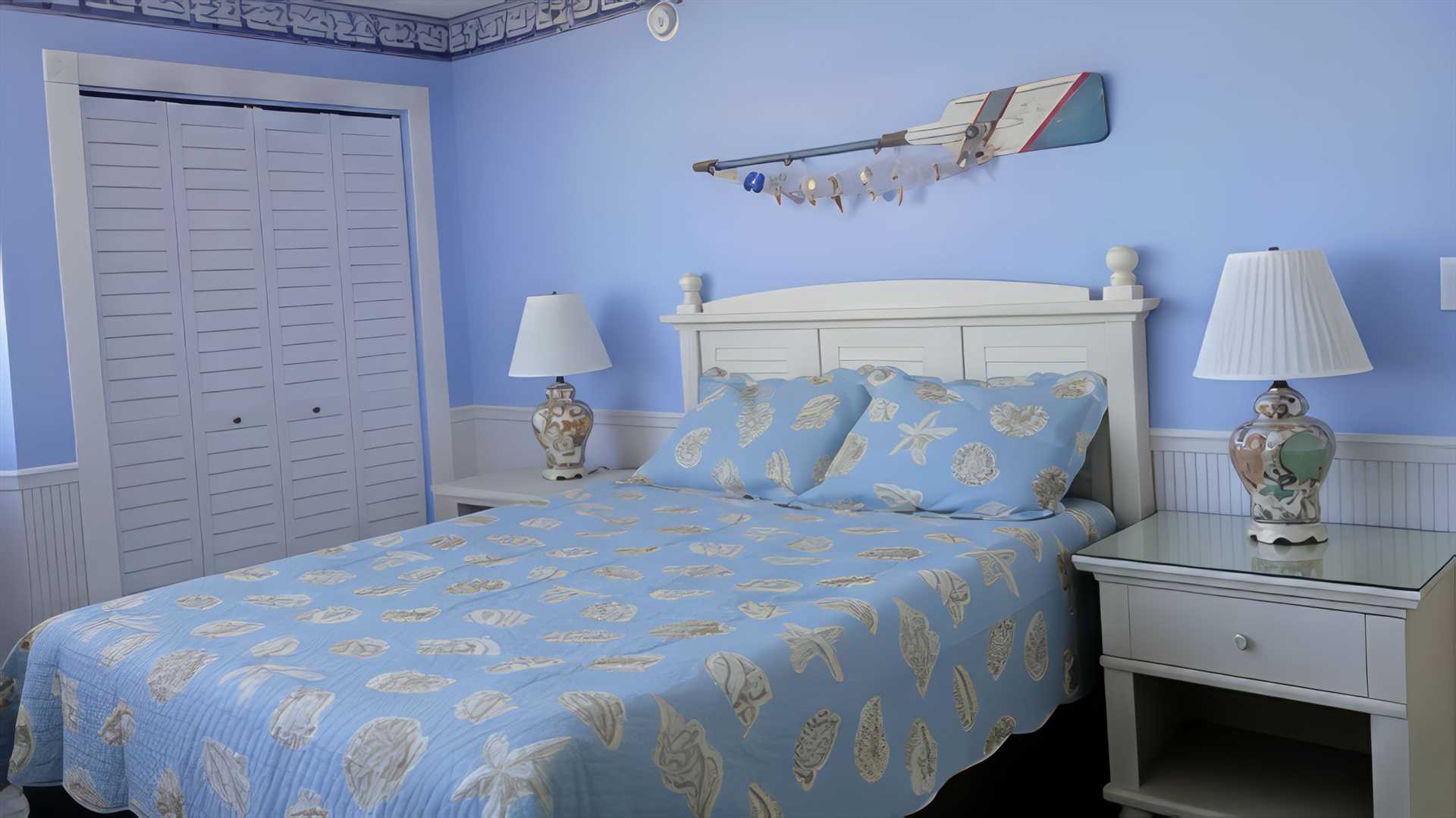 BEDROOM:  Master Bedroom with Queen Bed and Under Bed Storag