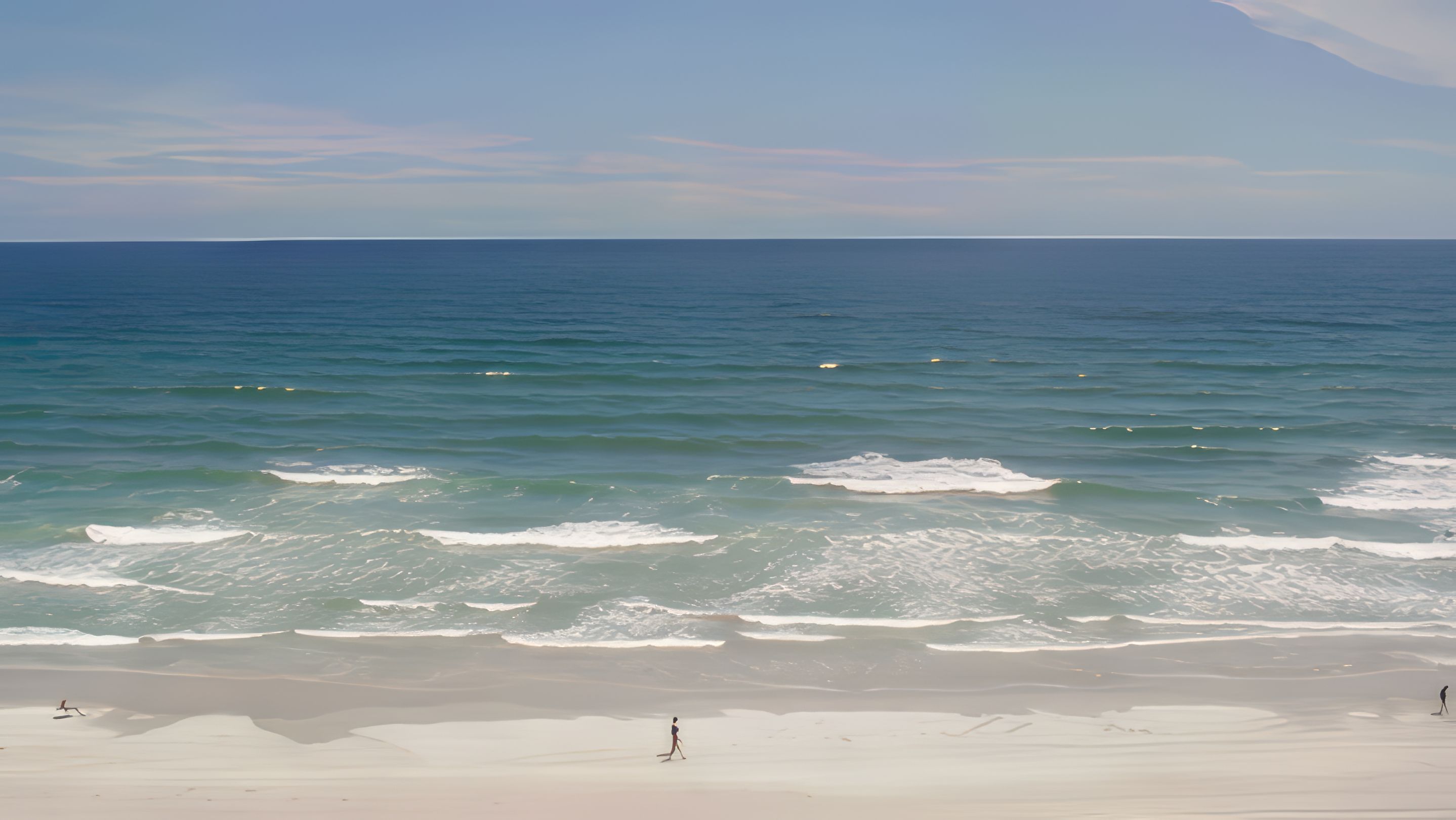 VIEW: Easterly Ocean View from the Balcony