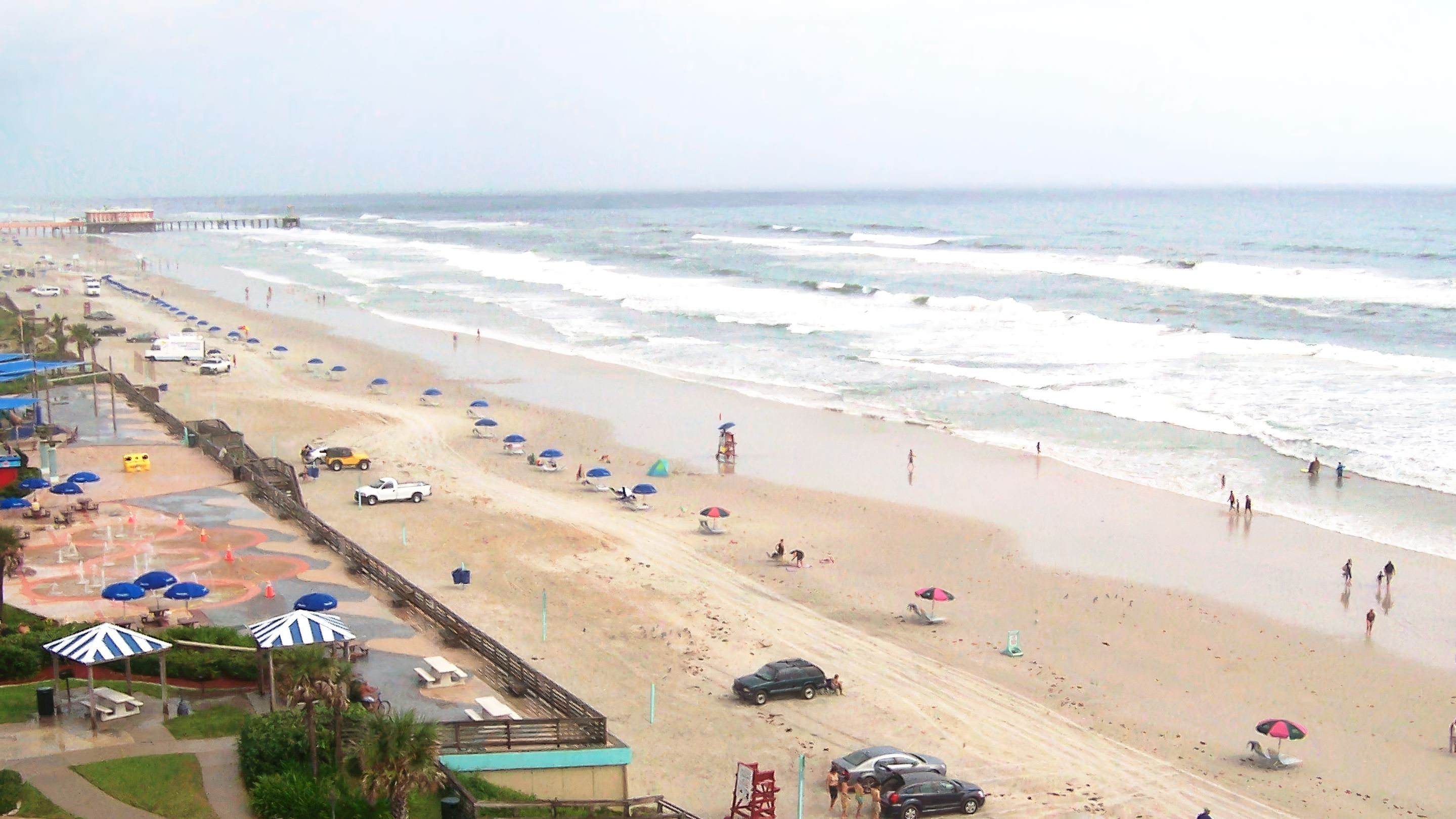 VIEW: Northerly View From the Balcony - Sun Splash Park Adjo