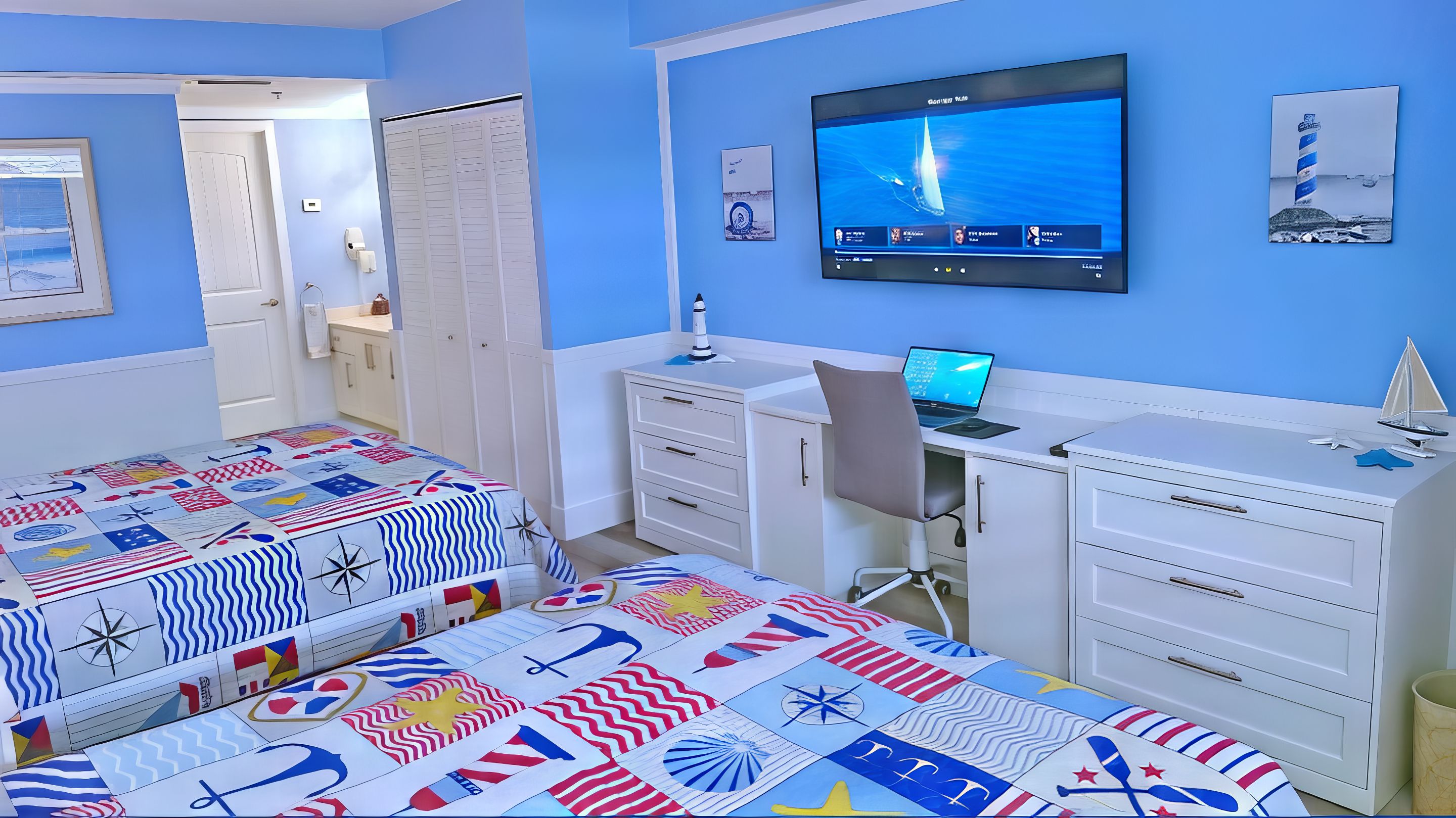 BEDROOM: Separate Chests, Desk 