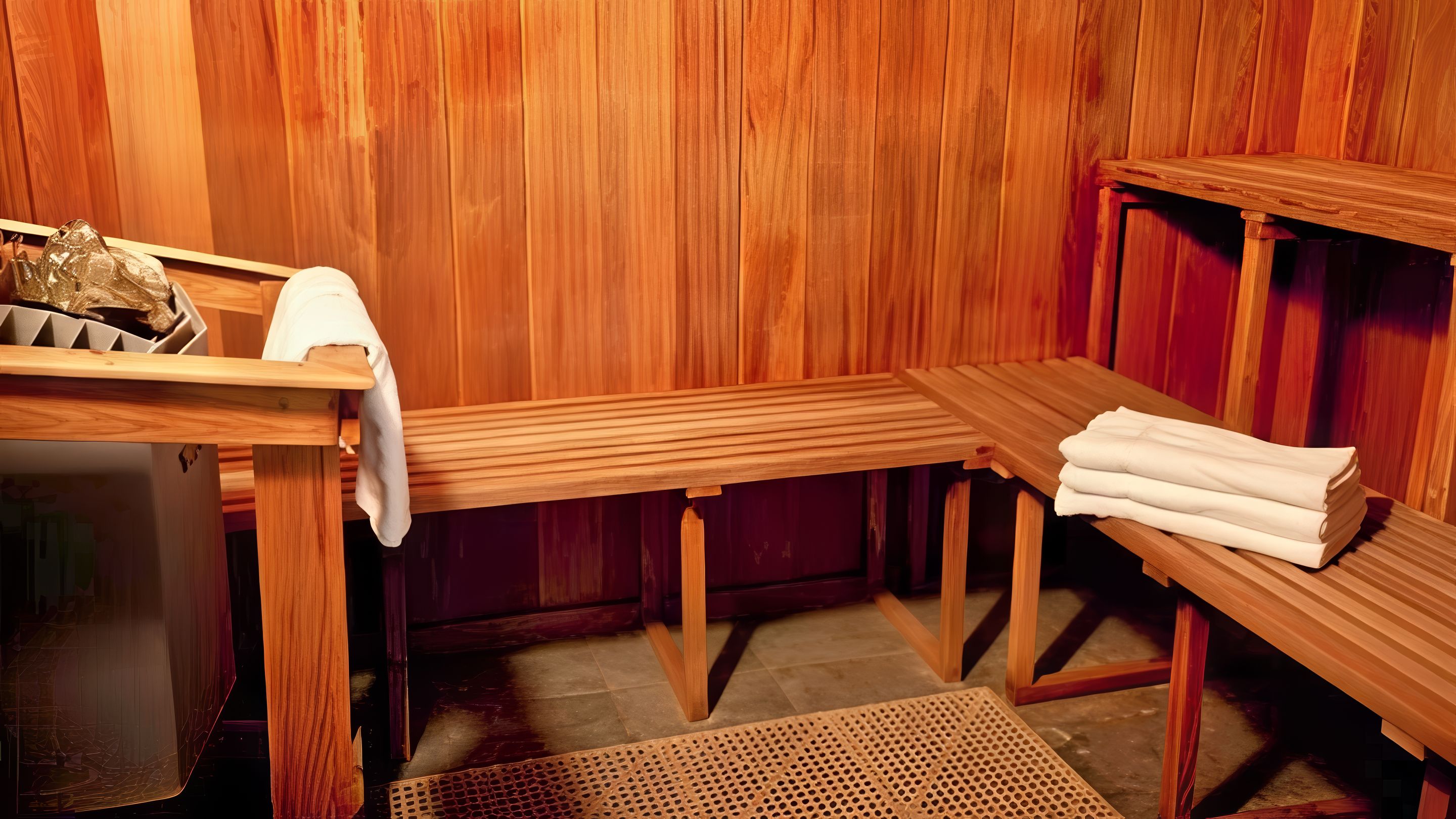 COMMON AREAS: Sauna