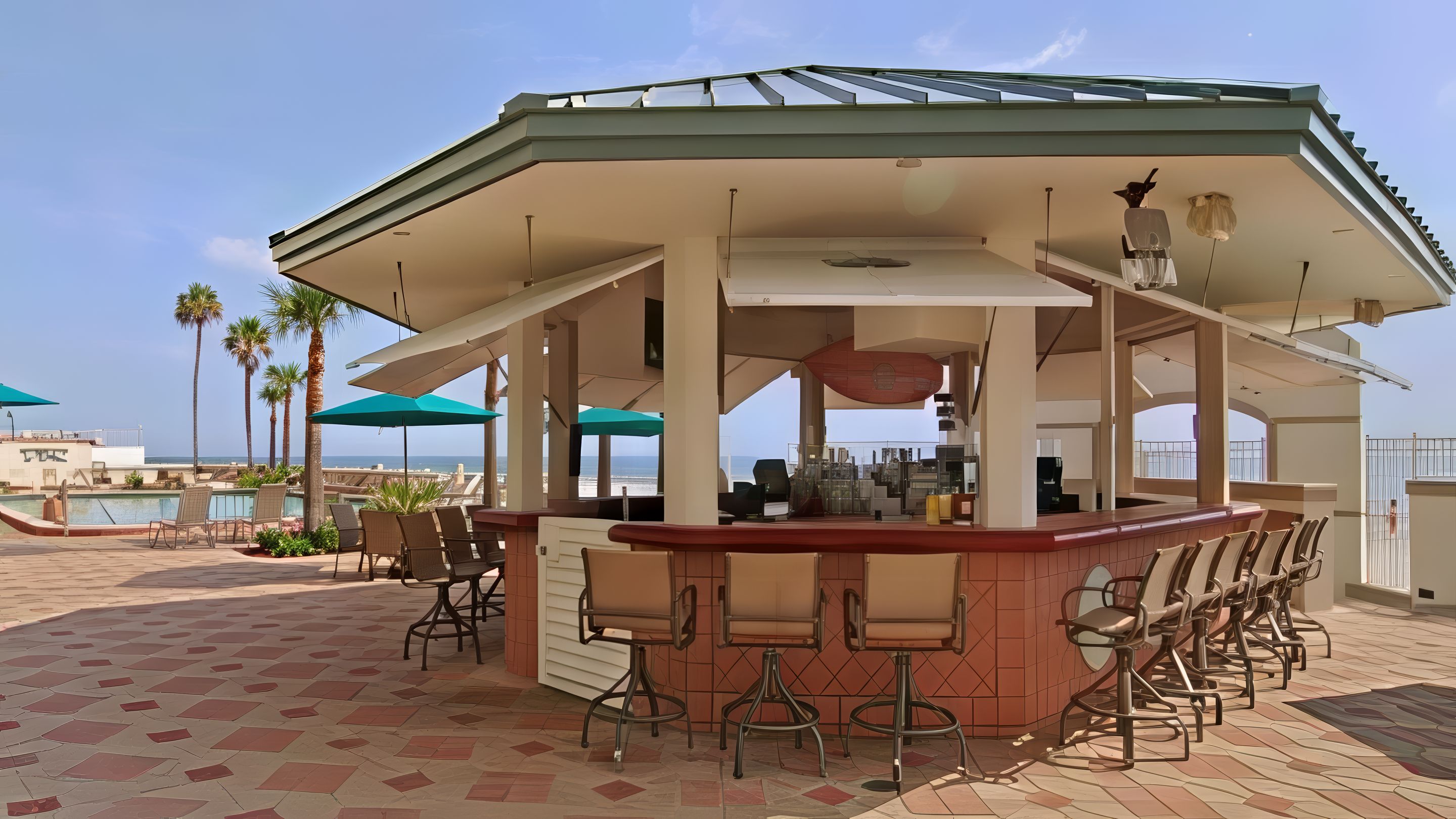 COMMON AREAS: Oceanfront Tiki Bar on Pool Deck