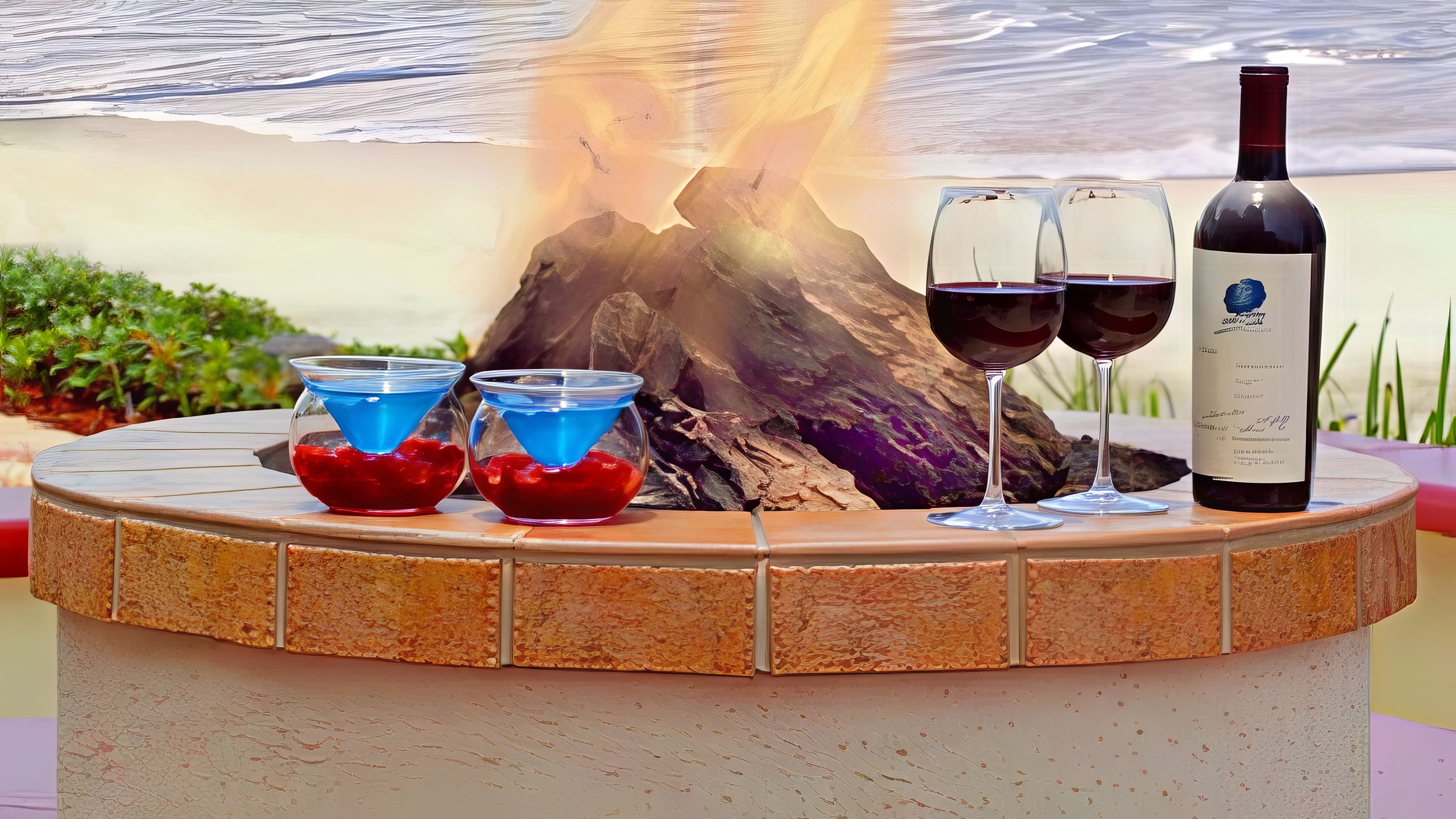 COMMON AREA:  Oceanfront Fire Pit by Pool Deck